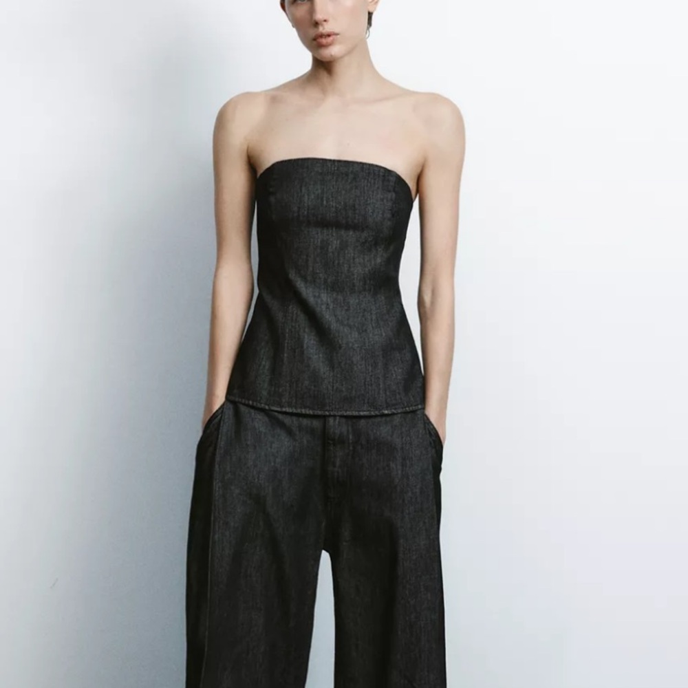 ZARA BANDEAU TOP
